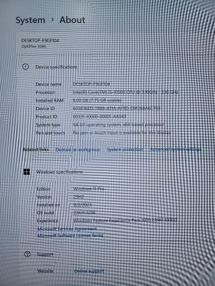 Dell opt 3080 MT i5-10gen(4.5ghz) - 6