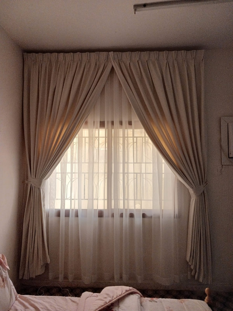 making new sofa & curtains - 5