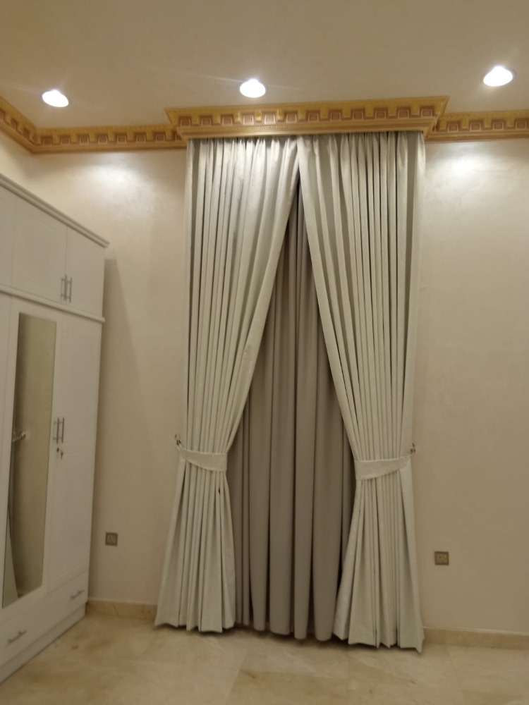 making new sofa & curtains - 9