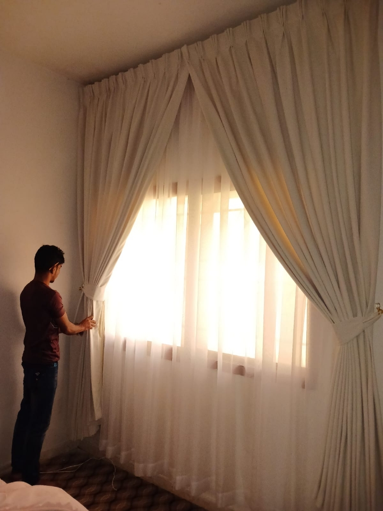 new design sofa curtains sell - 5