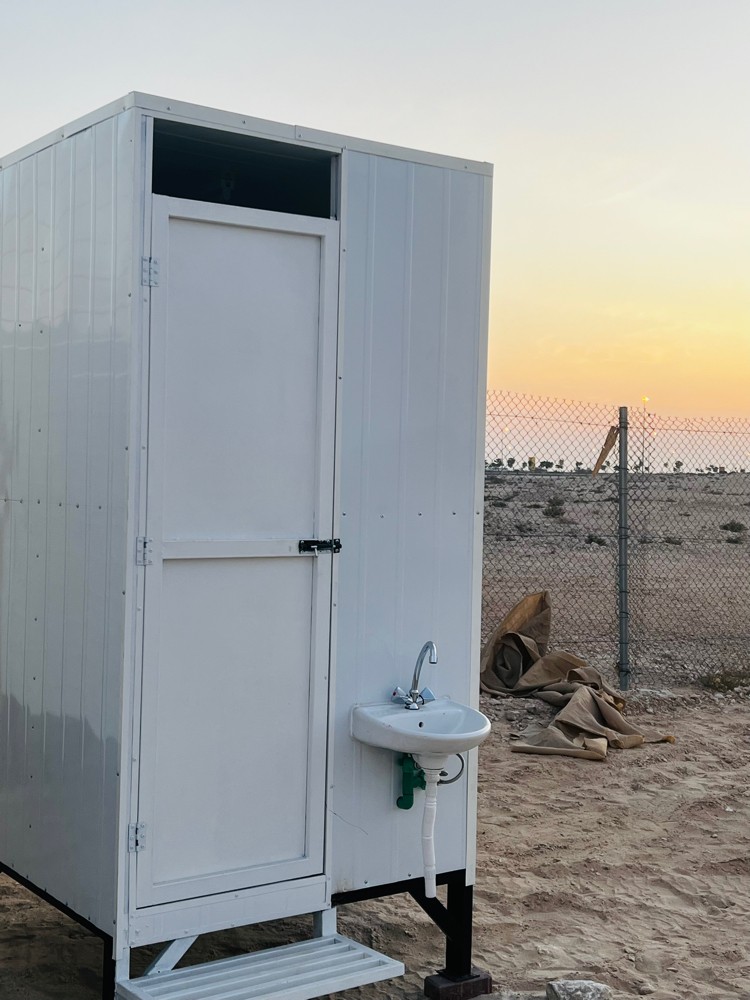 Porta cabin toilet - 1