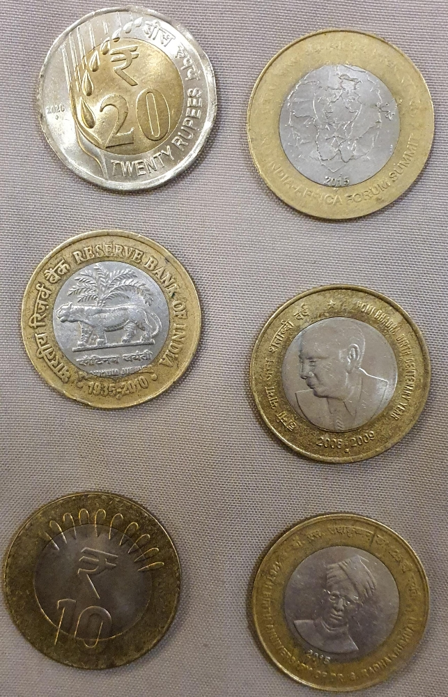 INDIAN COMMERRATIVE COINS - 2