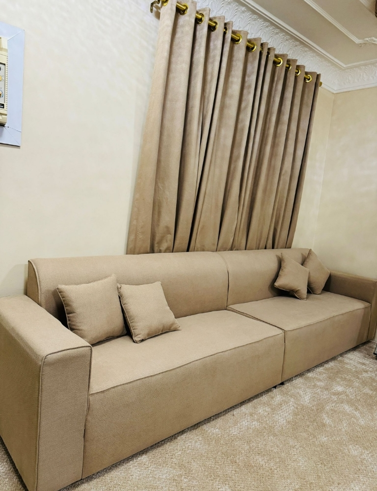 making new sofa curtains barkiya - 12