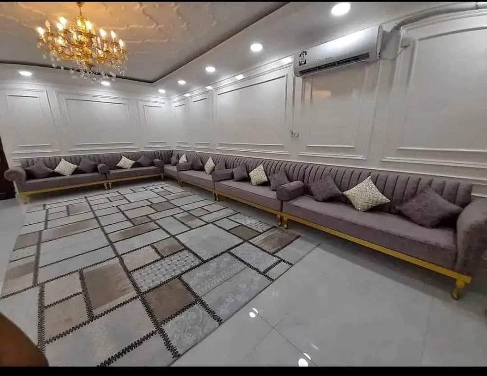 making new sofa curtains barkiya - 2