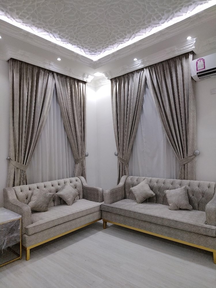 making new sofa curtains barkiya - 14