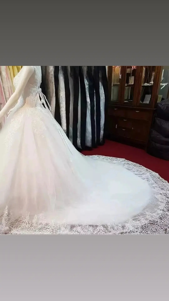 Brand new  wedding gown rent - 2