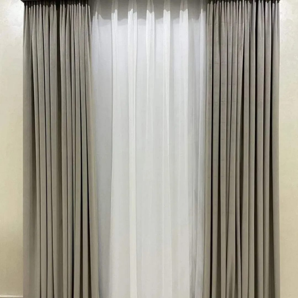 Luxury design curtains fixing - 2
