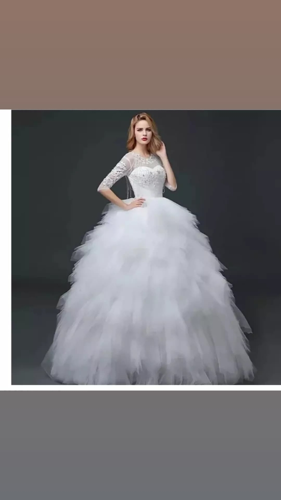 Brand new wedding gown for sale - 4