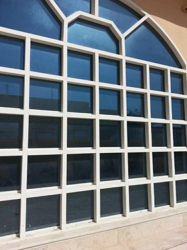 wood aluminum glass work - 5