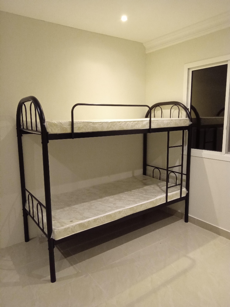 New Bunk Bed, Double Bed,Mattress - 1