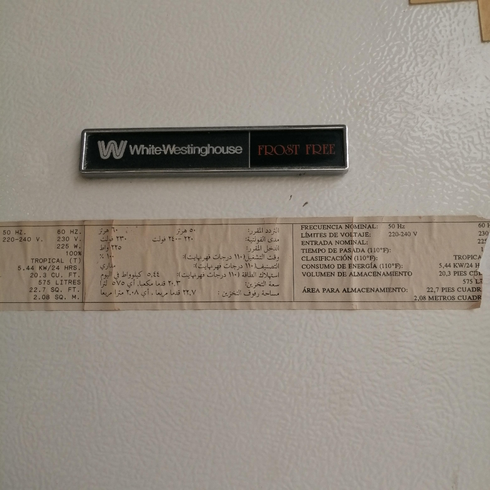 White Westinghouse Freezer - 3