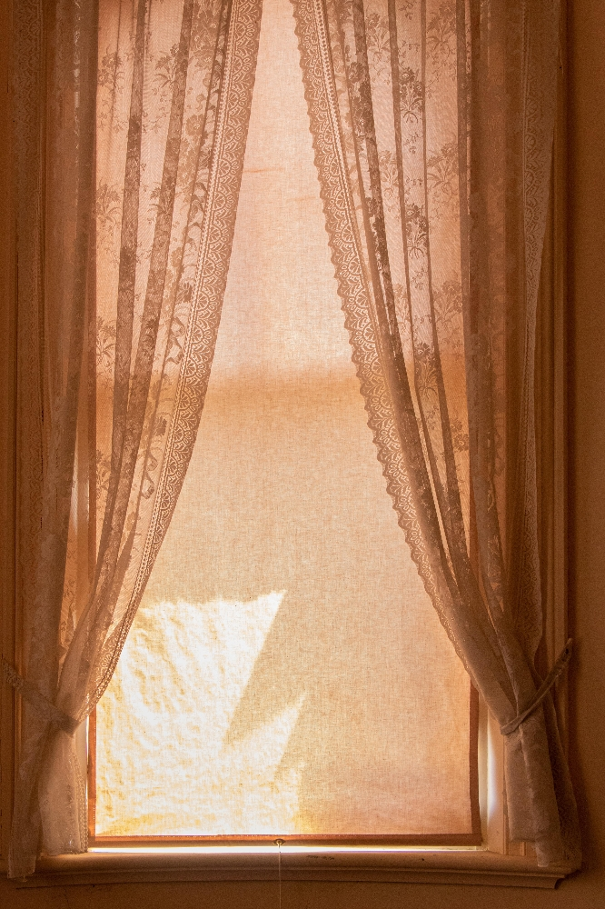 curtains shifon blackout installa - 2