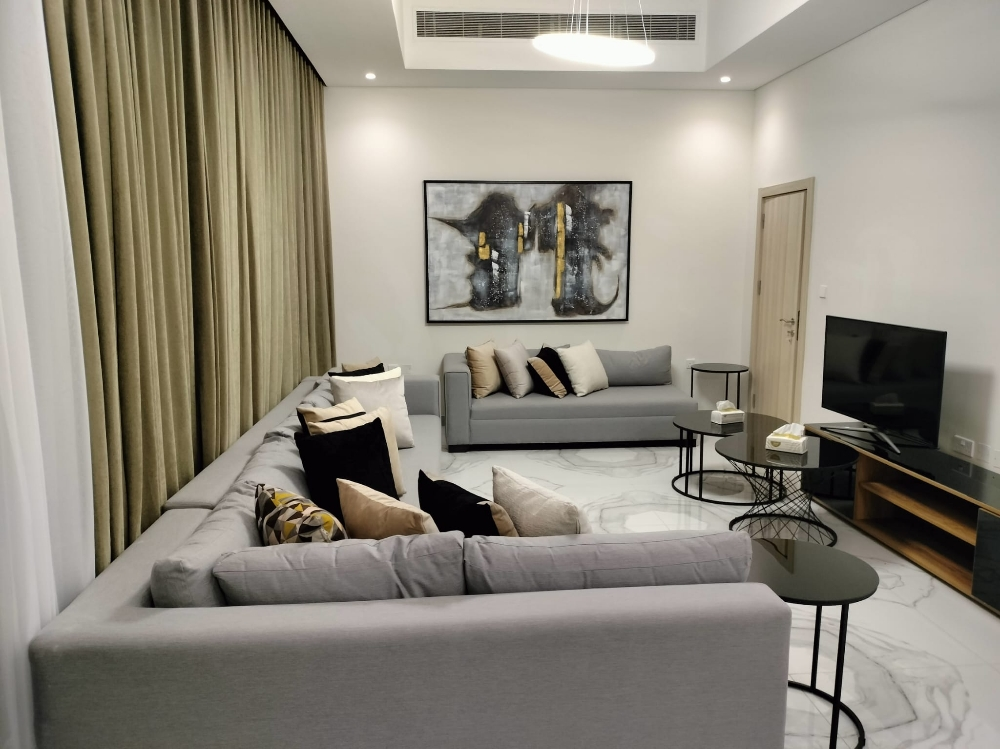 New sofa curtains making service - 2