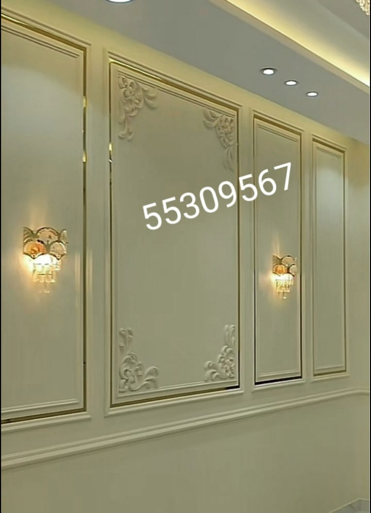 أعمال الجبس والديكور
 ""== - 2