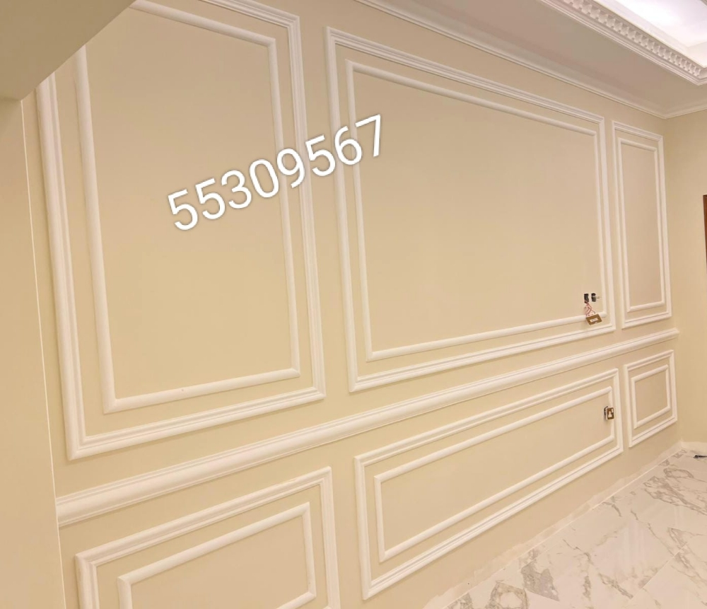 أعمال الجبس والديكور
 ""== - 3