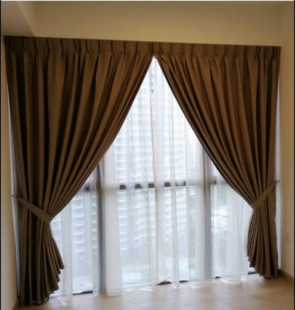 New luxury design curtains making - 14