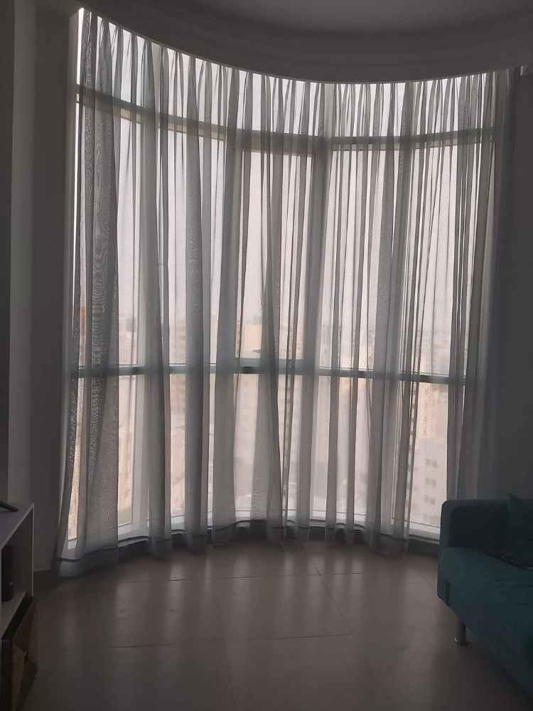 Sofa curtains making & fixing - 13
