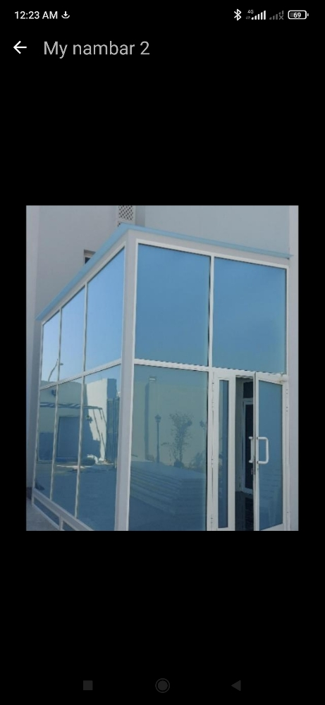 All aluminum glass Upvc work - 11