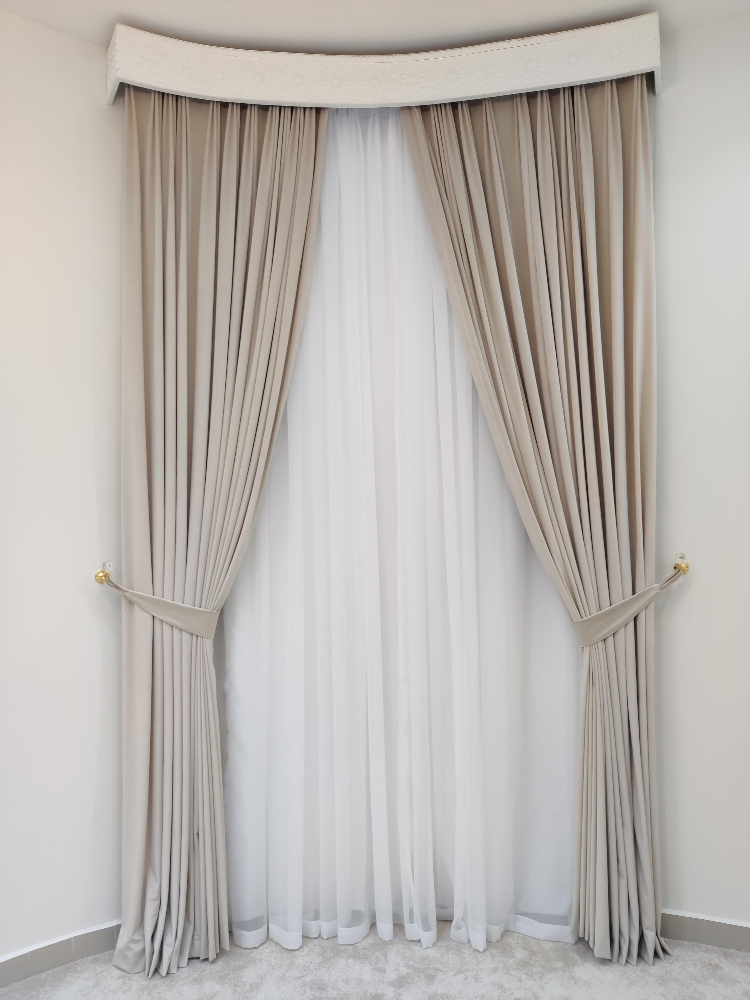 Bedroom Curtain Furniture Qatar - 4