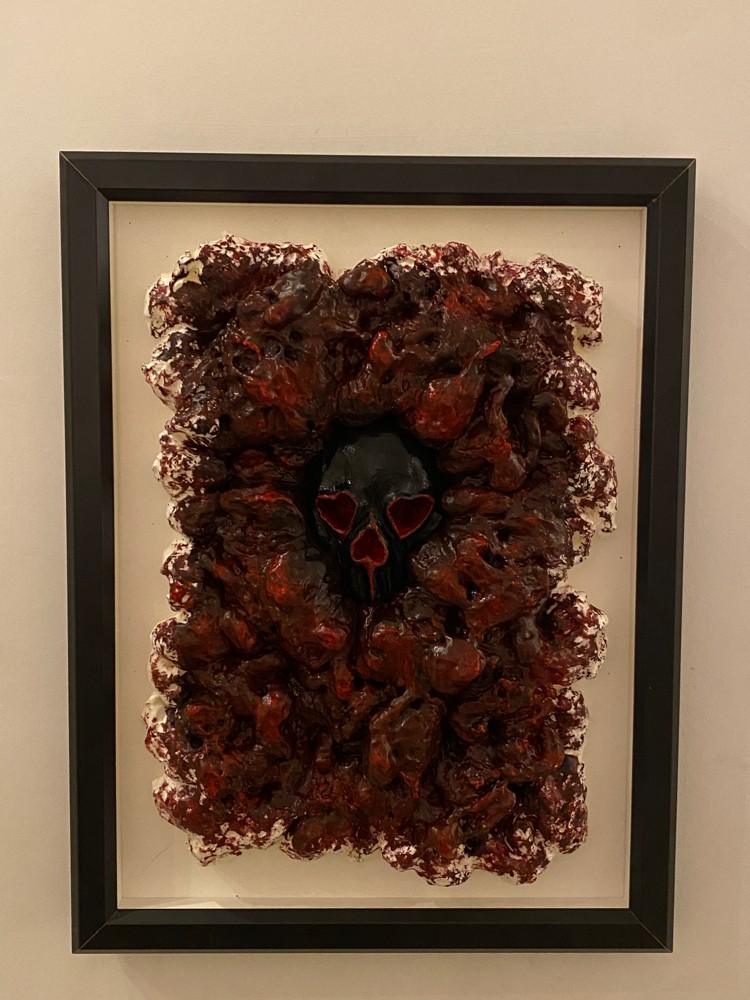art painting skull - 1