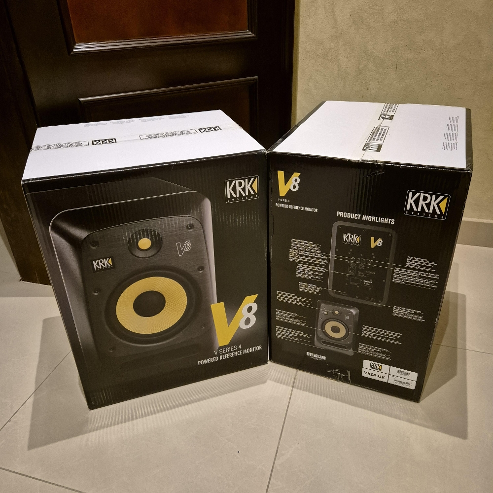 KRK V8 Powered Monitor Speakers - 6