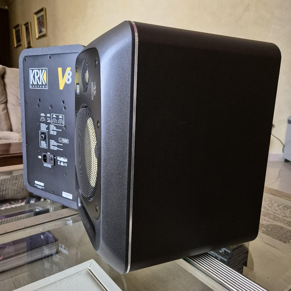 KRK V8 Powered Monitor Speakers - 3