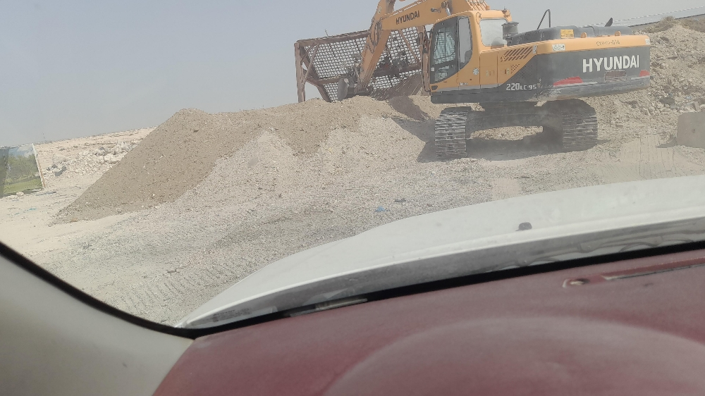 رمل مغسول رمل حكومي . - 2
