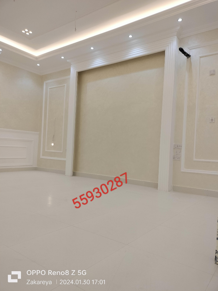 I am working gypsum board cornic - 8