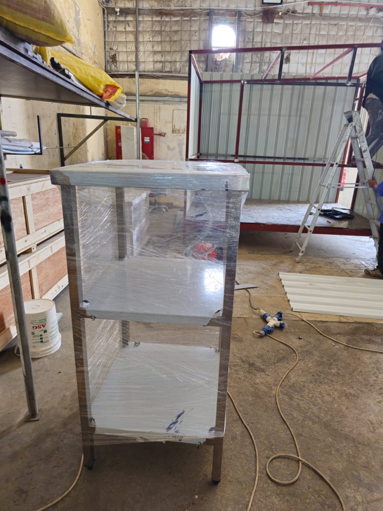 Stainless steel table shelves - 4