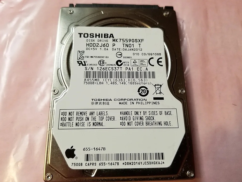 toshiba disk drive mk7559gsxf - 1