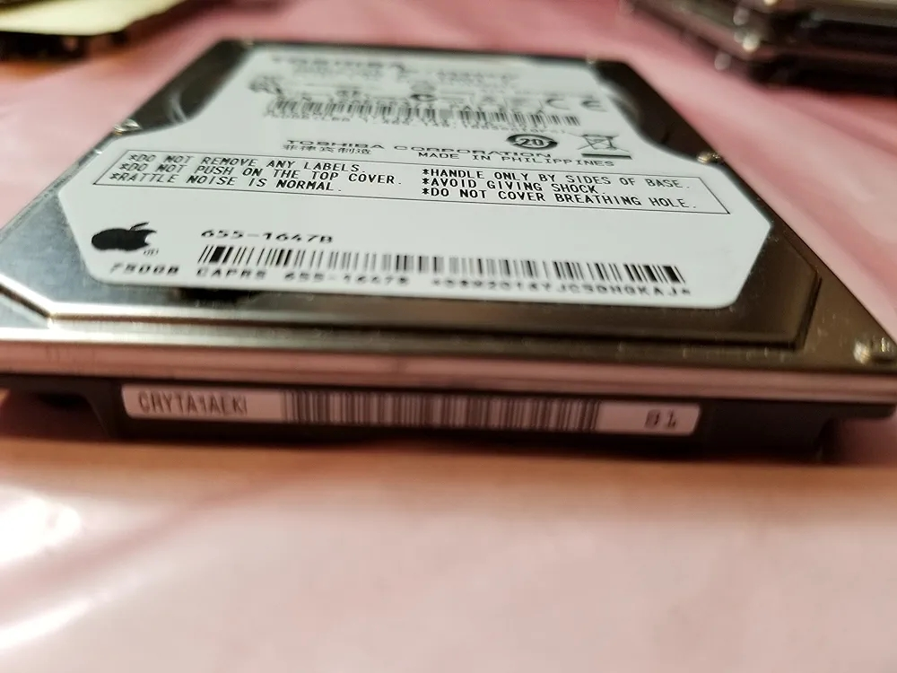 toshiba disk drive mk7559gsxf - 7
