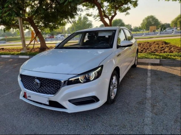 MG MG 6 Sedan White - 1