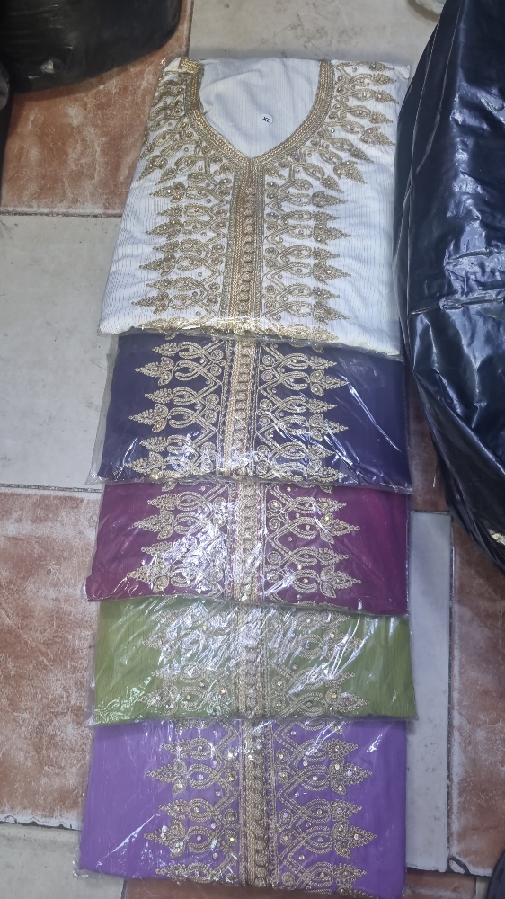 قفطان مغربي مصنوع يدويا - 1