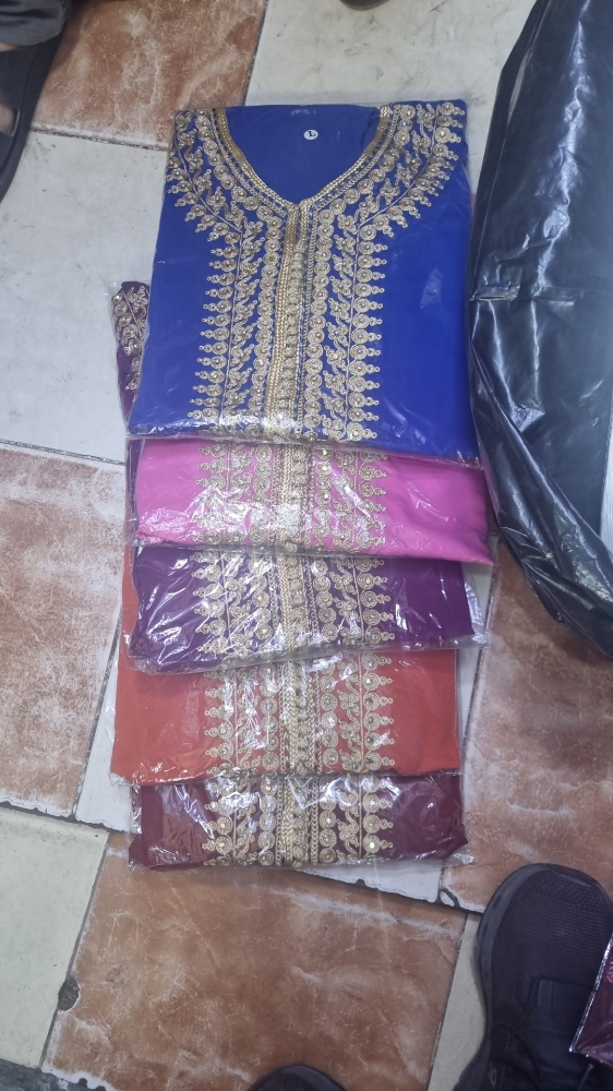 قفطان مغربي مصنوع يدويا - 2