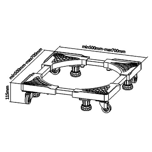 multifunction moving stand - 7