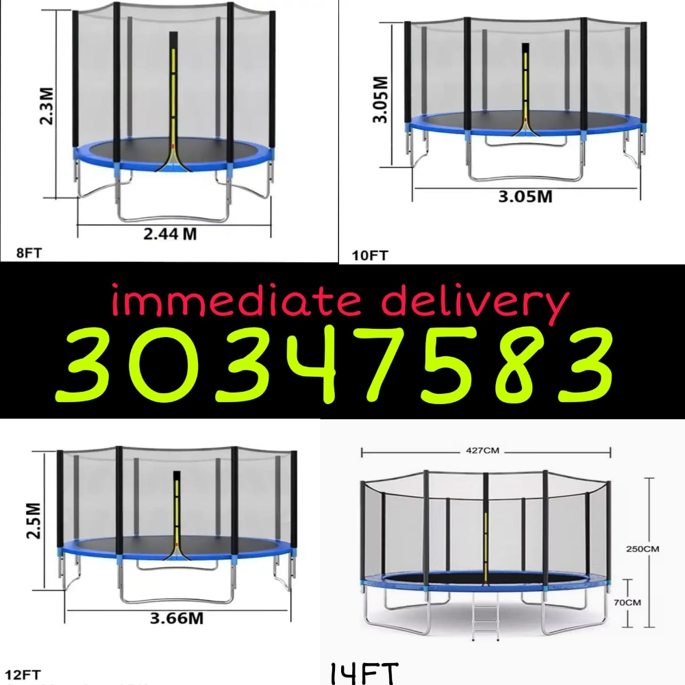 trampoline 6ft - 6