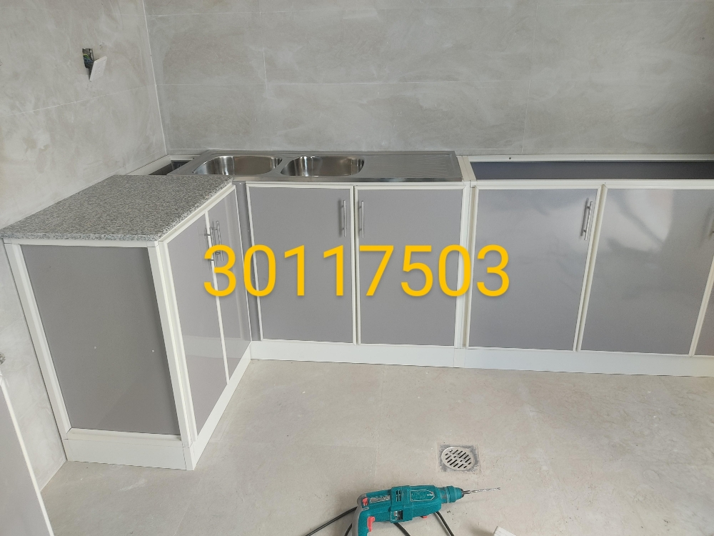 Aluminium kitchen cabinet new mak - 8