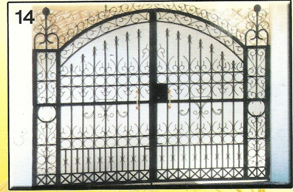 Iron doors and balusters - 6