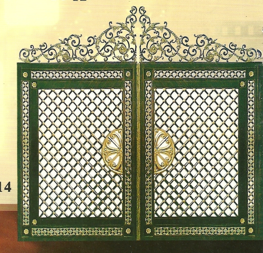 Iron doors and balusters - 8