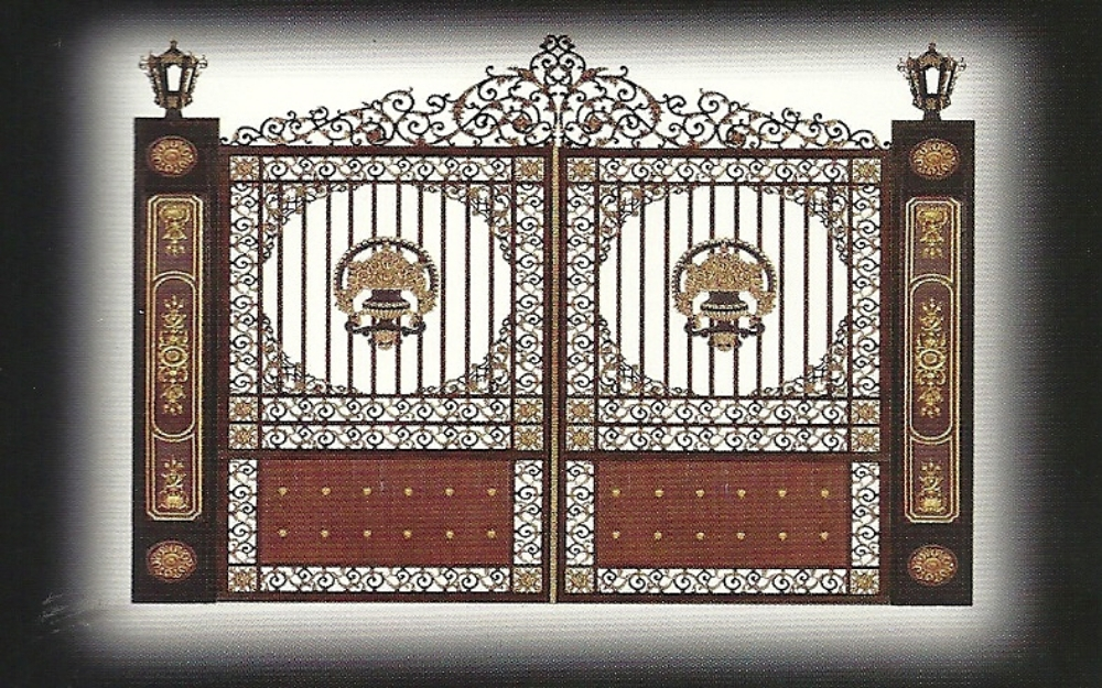 Iron doors and balusters - 10
