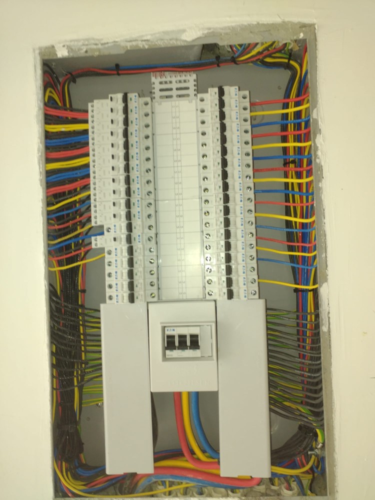 painting, electicity work gypsum - 3