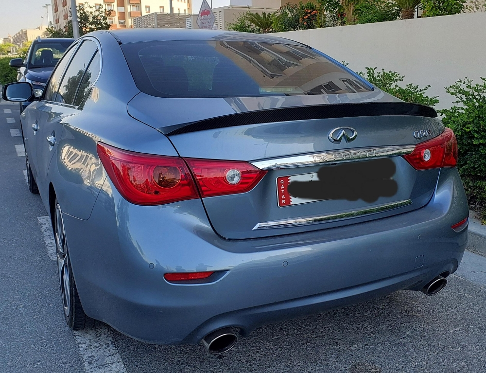 Carbon Fiber Spoiler Infiniti Q - 1