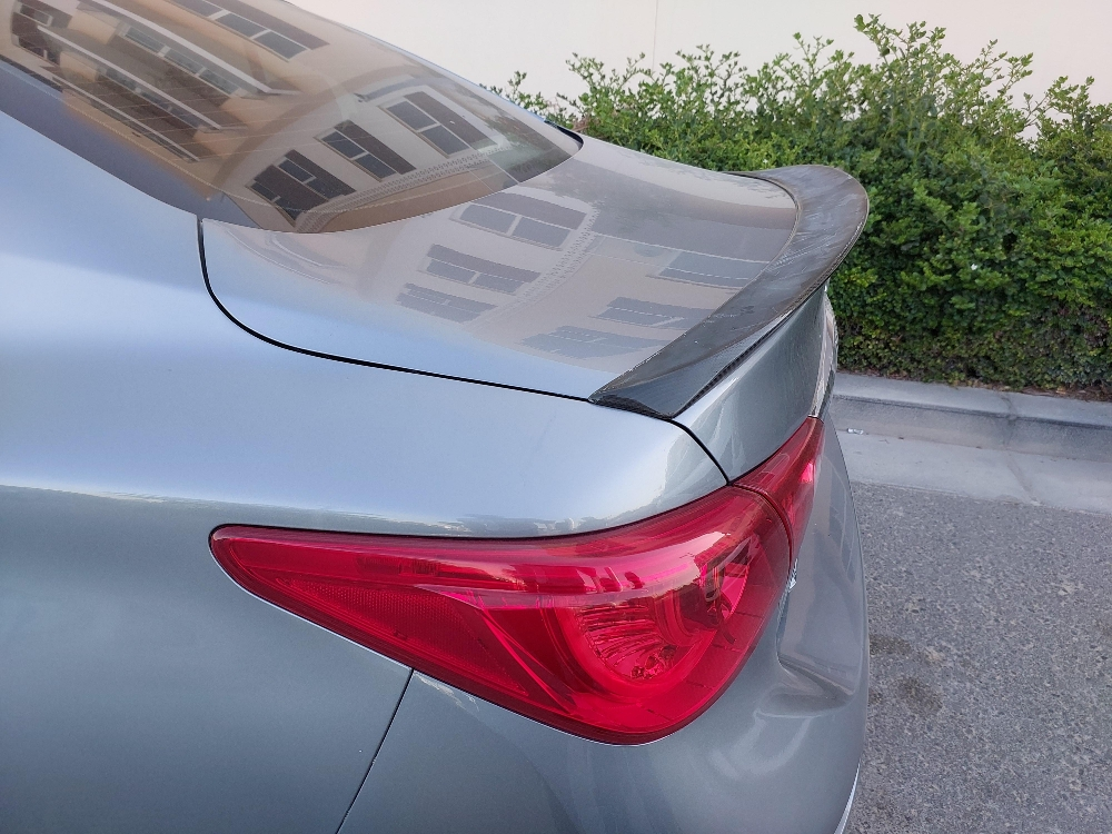 Carbon Fiber Spoiler Infiniti Q - 2