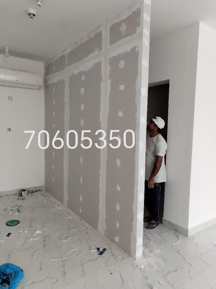 نقوم بعمل تقسيم الجبس والديكور - 4