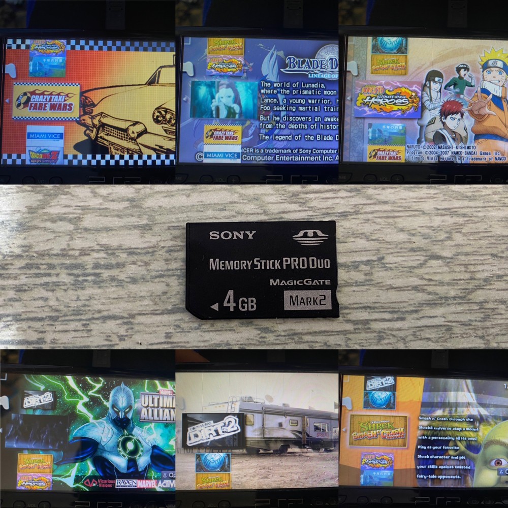 psp memory stick 4gb - 1