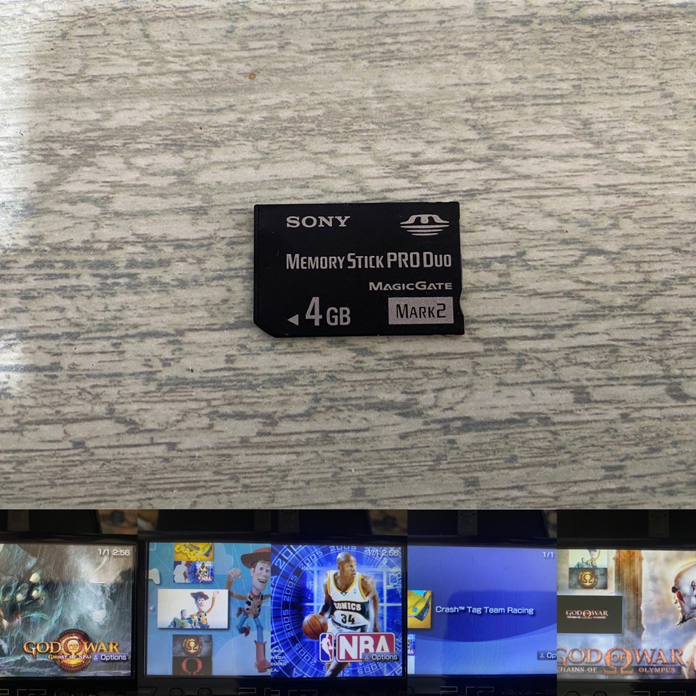 psp memory stick 4gb - 5