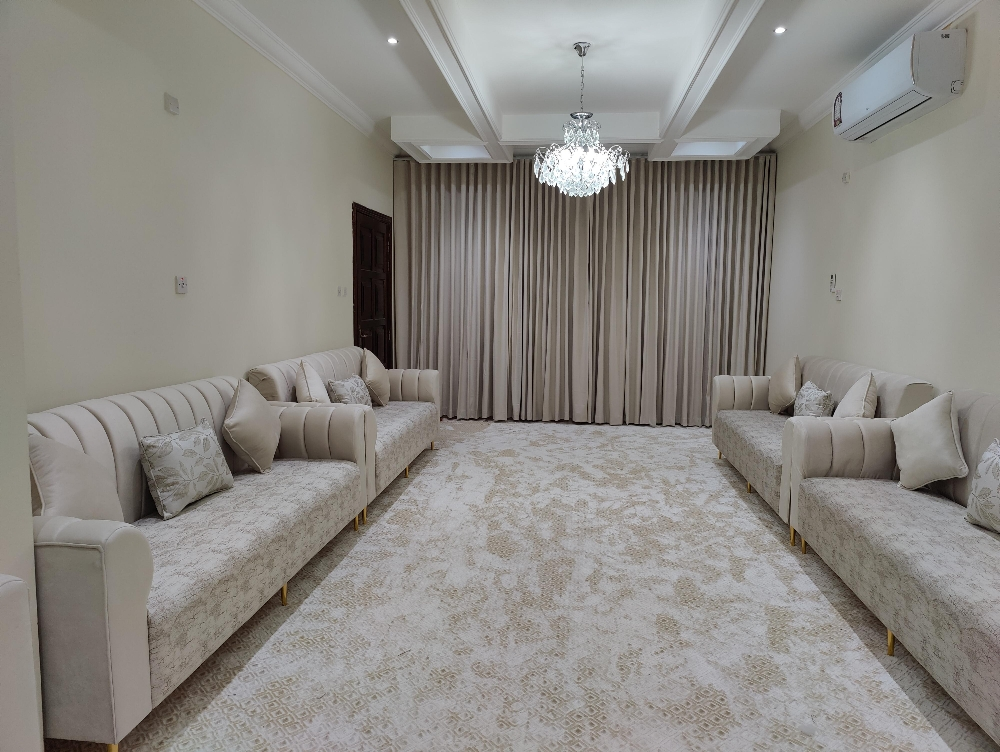 Sofa,Curtains, carpet, beds. all - 9