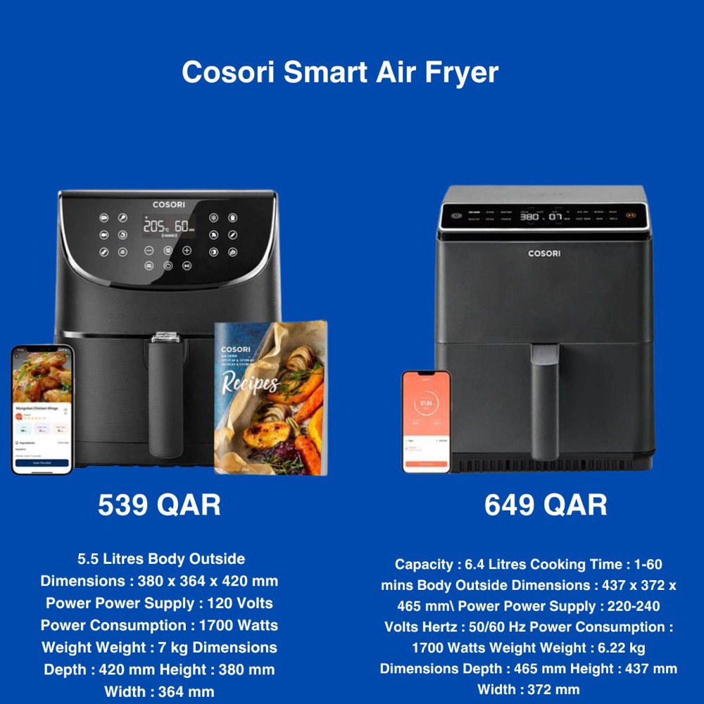 smart air fryer  - 2