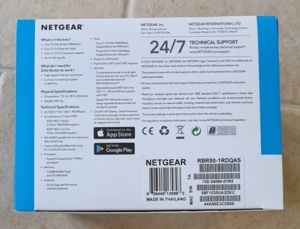 Ooredoo Netgear Orbi Tri-band WiF - 4