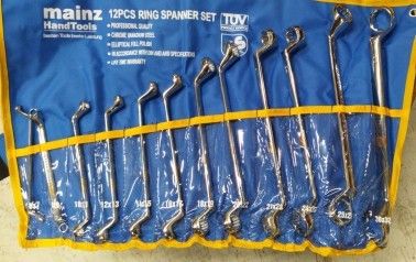 RING SPANNER SET 12PCS (6-32MM) - 1